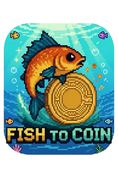Fish to Coin logo